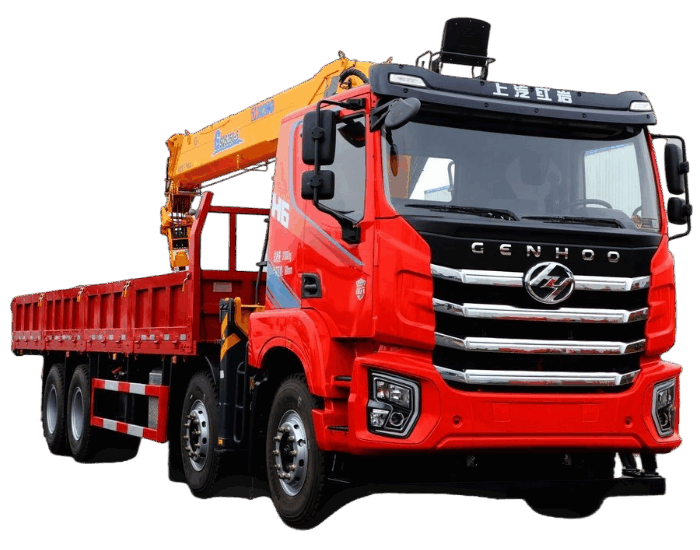 جرثقیل لودر IVECO 8X4